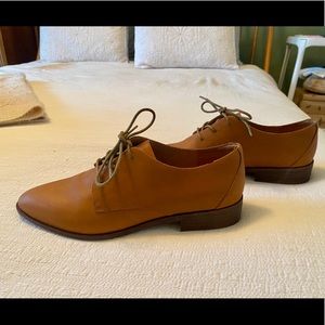 Madewell Leather Lace-up Oxfords